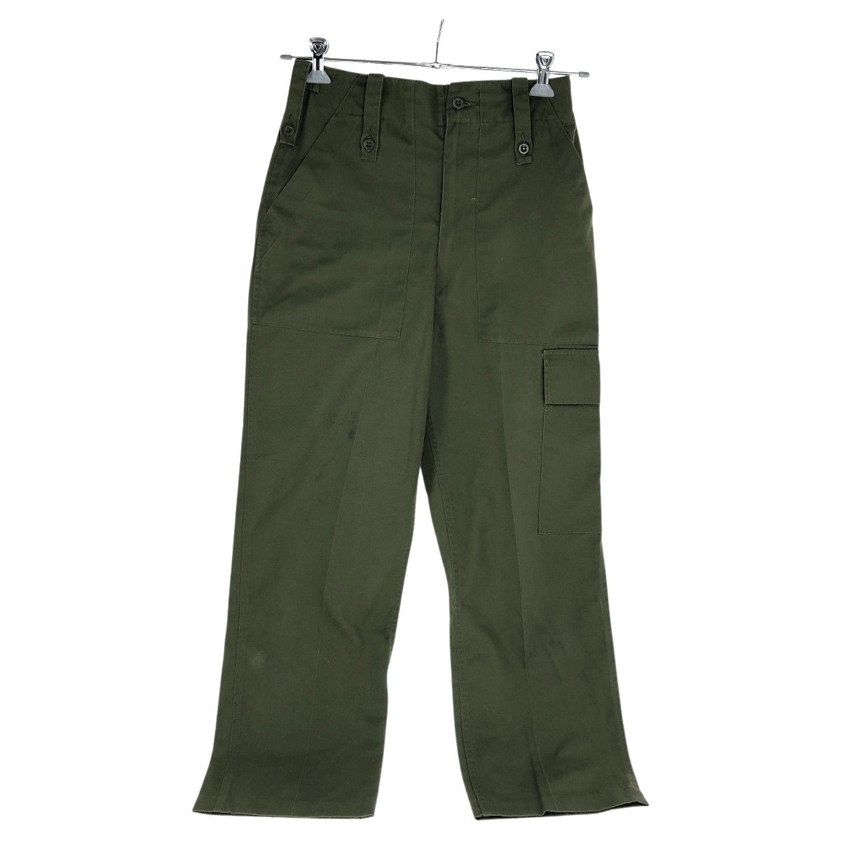 80~90s British Army パンツ ファティーグパンツ SIZE M(W:80cm) 古着 オリーブ