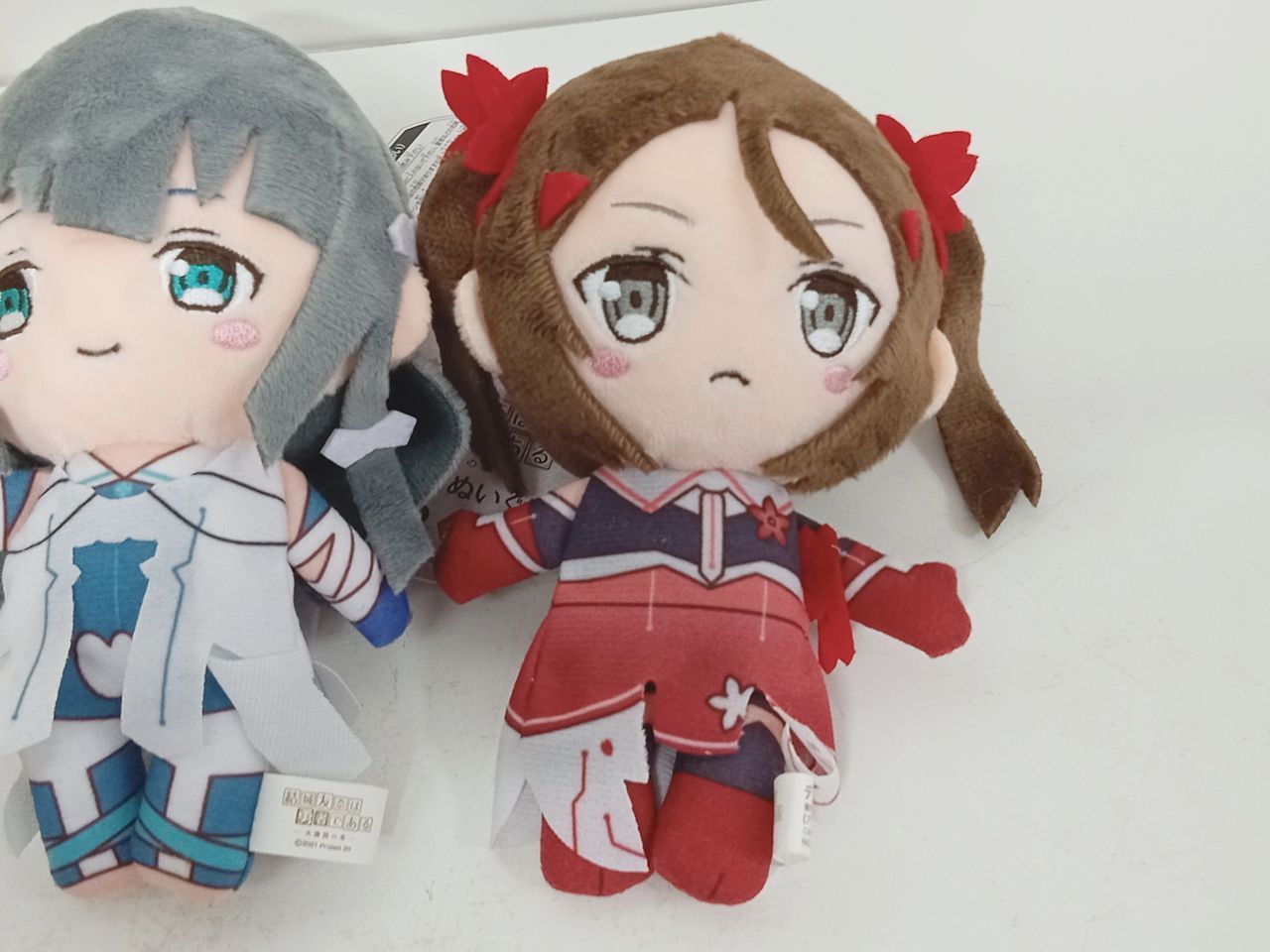 結城友奈は勇者である 大満開の章 デフォルメぬぐるみ 5体セット 結城友奈 東郷美森 犬吠埼風 三好夏凜 犬吠埼樹 プライズ 中古 [MK-7223]