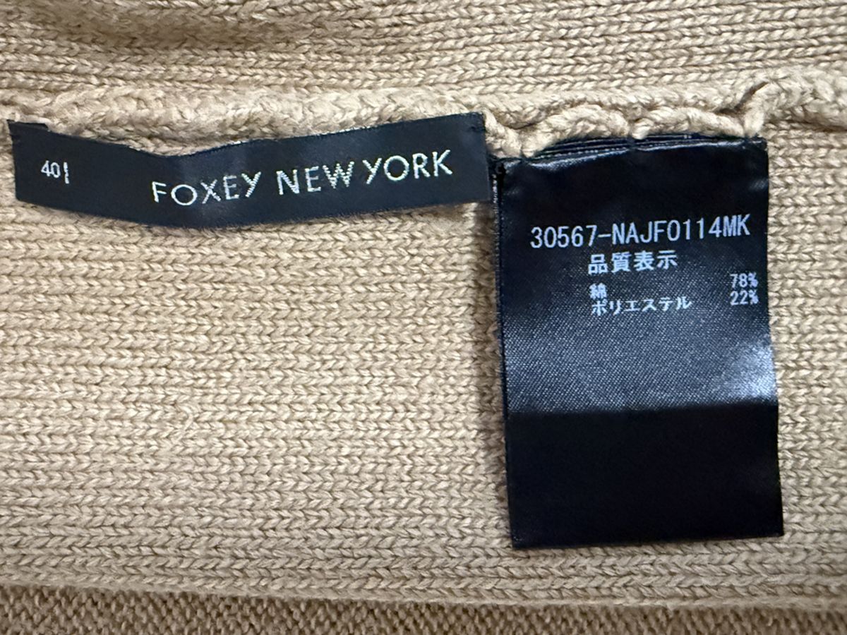 参考価格60,000円】FOXEY NEW YORK /フォクシーニューヨーク 40 （M 