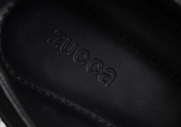 ズッカzucca プラットフォームレザーローカットスニーカー 黒L(24.5位) ズッカzucca プラットフォームレザーローカットスニーカー 黒L(24.5位)