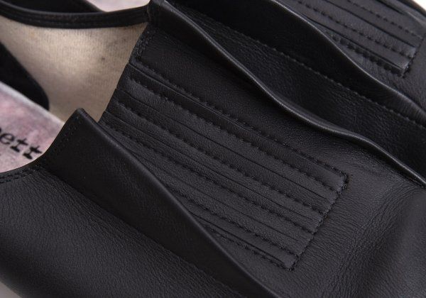 ヨウジヤマモト ファム×レペットYohji Yamamoto FEMME×repetto 国内169足限定 フロントゴアレザーシューズ 黒40(24cm位)
