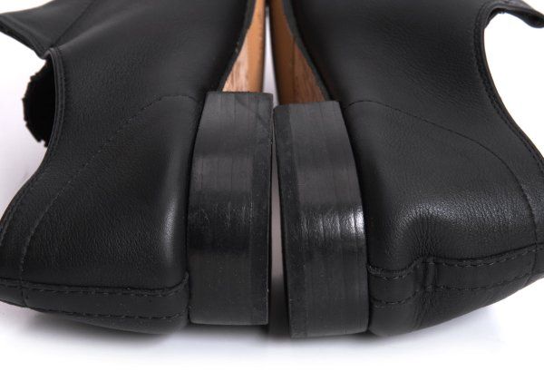 ヨウジヤマモト ファム×レペットYohji Yamamoto FEMME×repetto 国内169足限定 フロントゴアレザーシューズ 黒40(24cm位)