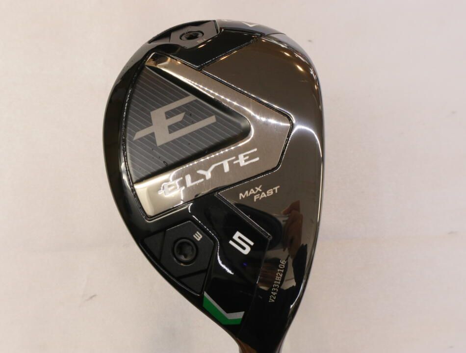キャロウェイ　ELYTE MAX FAST　24度　LIN-Q GREEN 40 for Callaway　SRフレックス　ユーティリティ　中古　ゴルフドゥ！西尾店【最短即日発送】