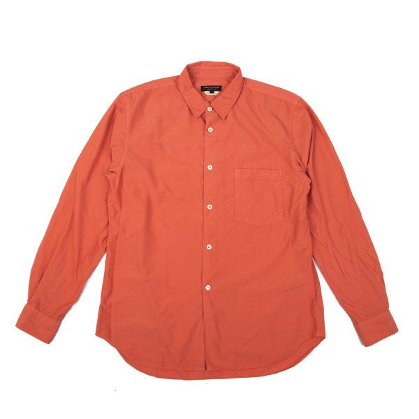 コムデギャルソン オムプリュスCOMME des GARCONS HOMME PLUS ポリ長袖シャツ オレンジS