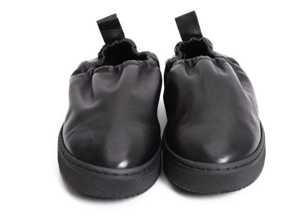 タケシコウサカバイ ワイズ ピンクレーベルTAKESHI KOSAKA by Y's Pink Label レザーバレエシューズ 黒38(24cm位)