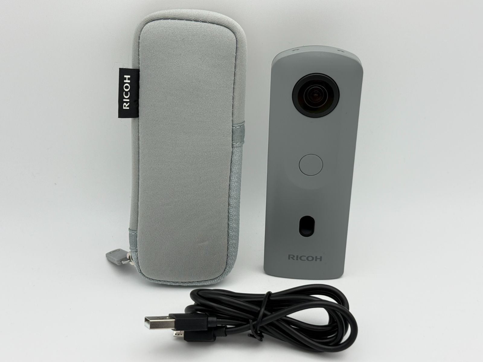 【美品】RICOH THETA SC2 for Business ビジネス グレー リコー シータ 360度カメラ