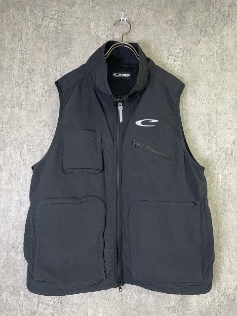 【中古】FRAGSTUFF ﾌﾗｯｸﾞｽﾀｯﾌ ﾍﾞｽﾄ　CPG　GIMMICK VEST ﾌﾞﾗｯｸ M 33968781