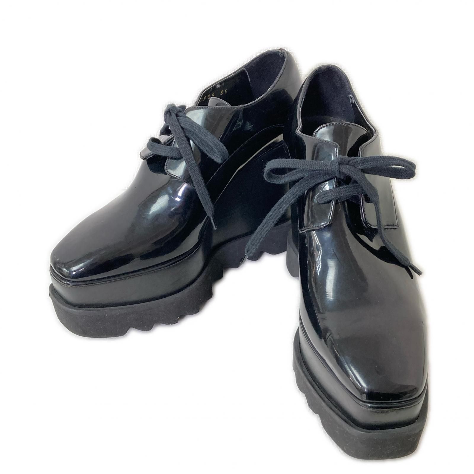 Stella McCartney(ステラマッカートニー) スニーカー ブラック レディース保存袋【中古】