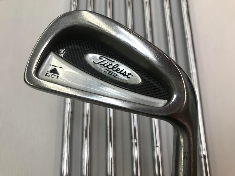 タイトリスト　DCI 762　ダイナミックゴールド　S300フレックス　アイアンセット　中古【最短即日発送】