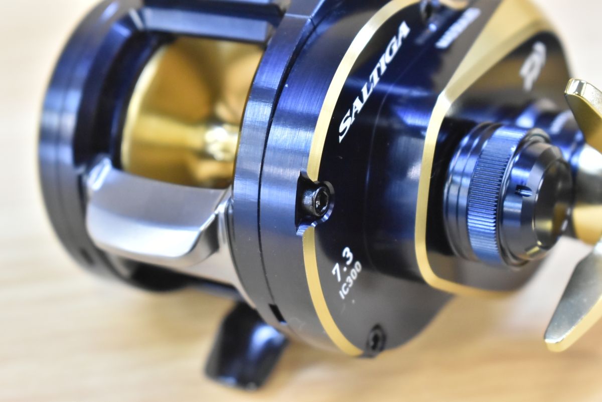 ダイワ 21 ソルティガ IC 300H-SJ ベイトリール DAIWA SALTIGA タチウオ マダイ ブリ ライトジギング 釣り 等に