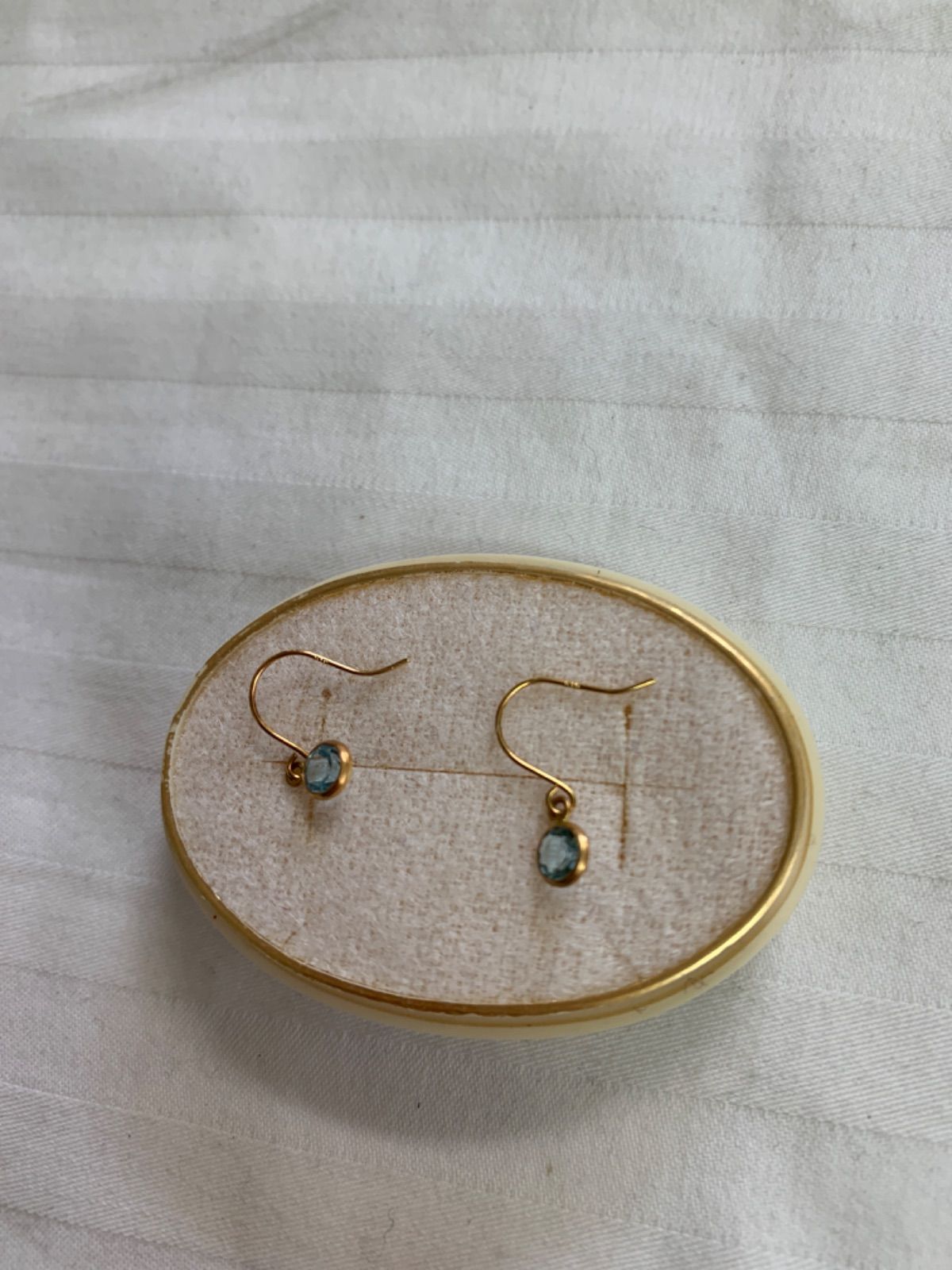 アクセサリー K18 ピアス ストーン ブルー ゴールド アクセサリー K18 ピアス ストーン ブルー ゴールド