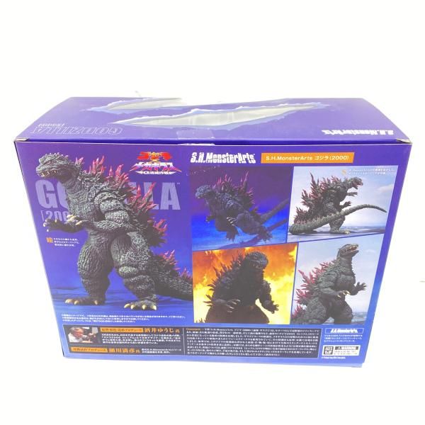 【中古】【開封】フィギュア　S.H.MonsterArts ゴジラ (2000) 「ゴジラ×メガギラス G消滅作戦」　[95]