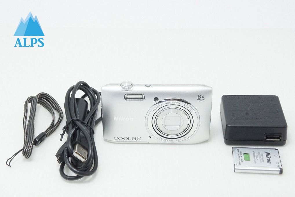 Nikon ニコン COOLPIX S3600 コンパクトデジタルカメラ クリスタルシルバー 260513n
