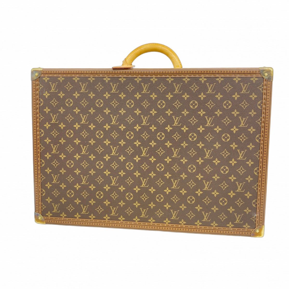 【6eb1369-k】ルイヴィトン トランクケース モノグラム アルゼール60 M21228 ブラウン【中古】メンズ レディース ユニセックス