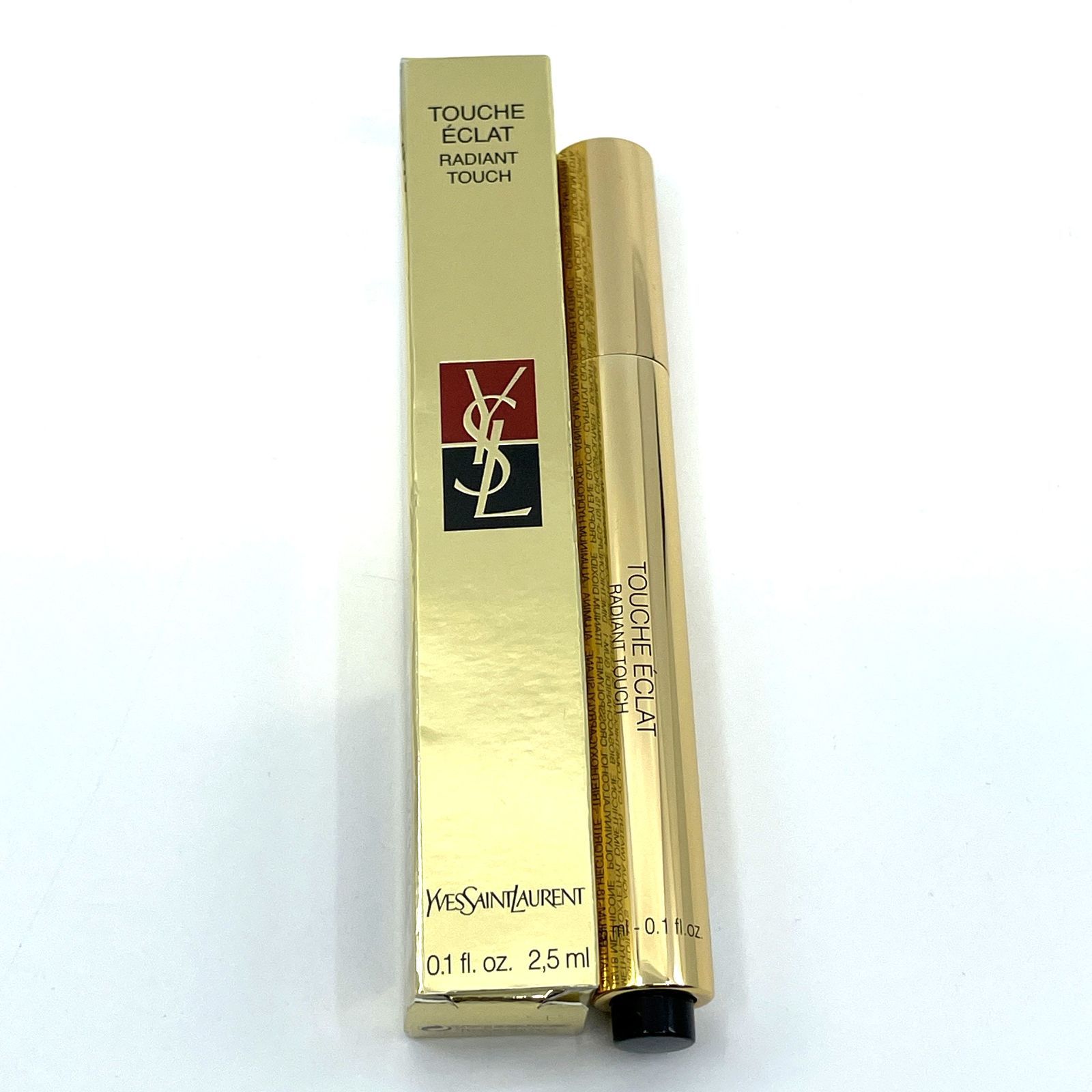 Yves Saint Laurent イヴサンローラン YSL ラディアント タッチ 1 リキッド ハイライター 部分用ファンデーションYT ＃1 筆ペンタイプ【管理No.K 13134】