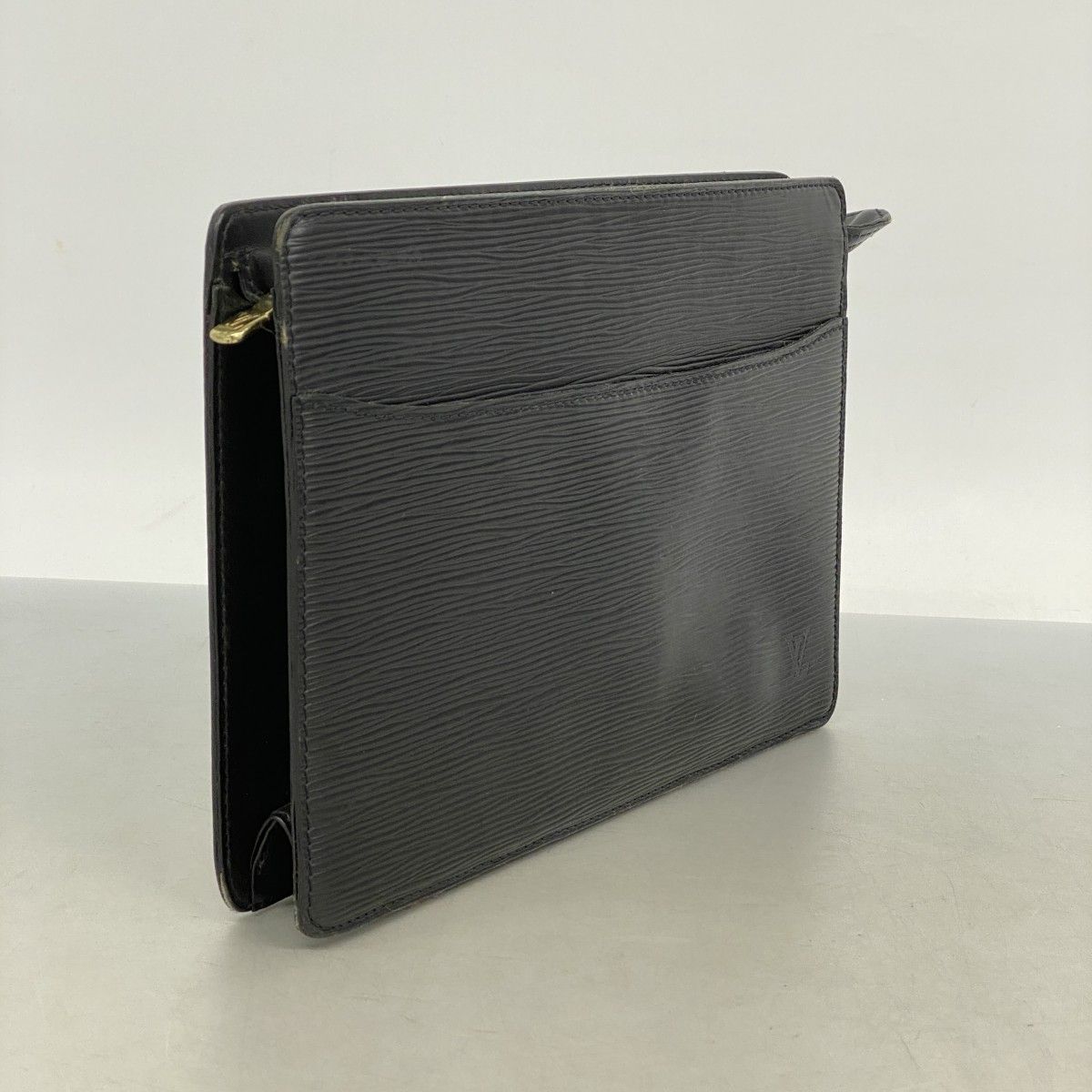 【6ec1817-k】ルイヴィトン クラッチバッグ エピ ポシェットオム M52522 ノワール【中古】メンズ 【6ec1817-k】ルイヴィトン クラッチバッグ エピ ポシェットオム M52522 ノワール【中古】メンズ