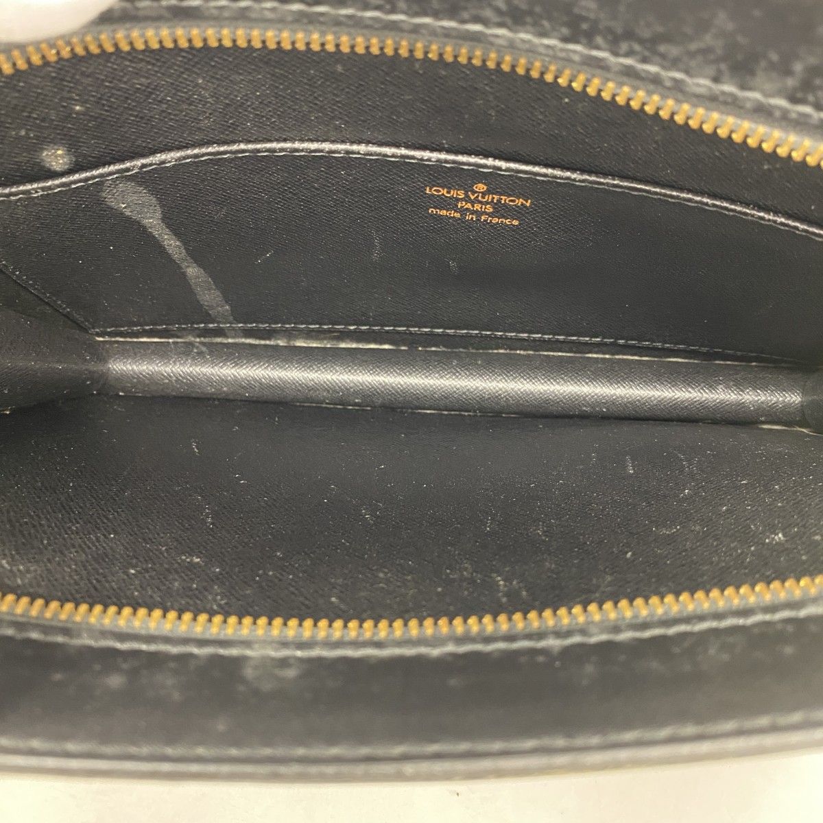 【6ec1817-k】ルイヴィトン クラッチバッグ エピ ポシェットオム M52522 ノワール【中古】メンズ 【6ec1817-k】ルイヴィトン クラッチバッグ エピ ポシェットオム M52522 ノワール【中古】メンズ