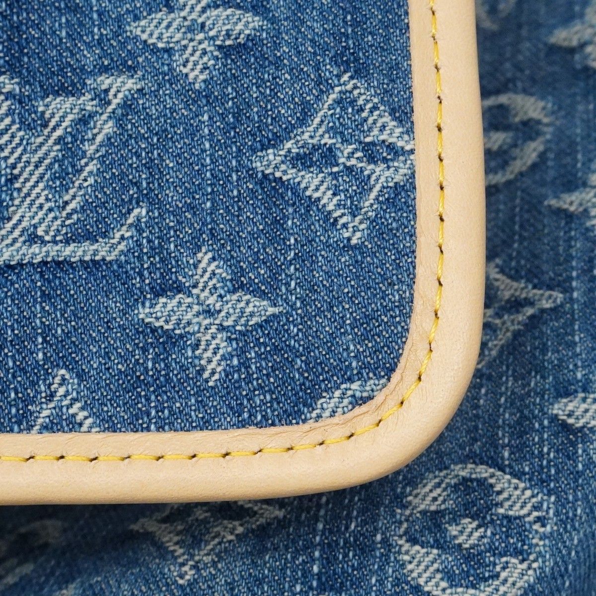 ショルダーバッグ モノグラム・デニム M46855 LOUIS VUITTON】ルイヴィトン『モノグラム デニム キャリーオールNM MM