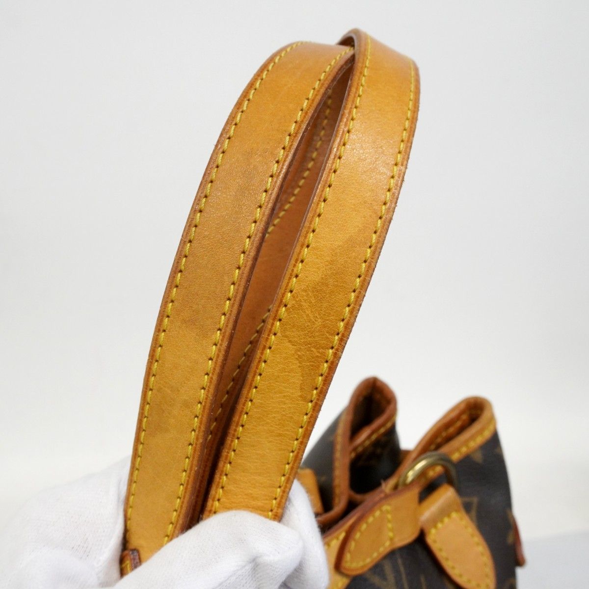 【6ec1894】ルイヴィトン トートバッグ モノグラム バティニョールヴェルティカル M51153 ブラウン【中古】レディース