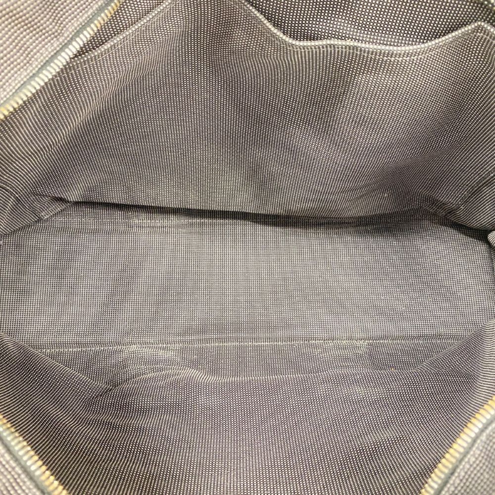 【6ec2031-k】エルメス トートバッグ エールラインMM キャンバス グレー シルバー金具【中古】メンズ レディース ユニセックス