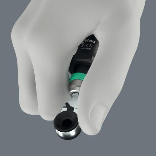 ☆新品☆Wera(ヴェラ) 05003662001 | 8011 Zyklop Mini 4 ビットラチェット 6.35mm用, 1/4 ☆新品☆Wera(ヴェラ) 05003662001 | 8011 Zyklop Mini 4 ビットラチェット 6.35mm用, 1/4