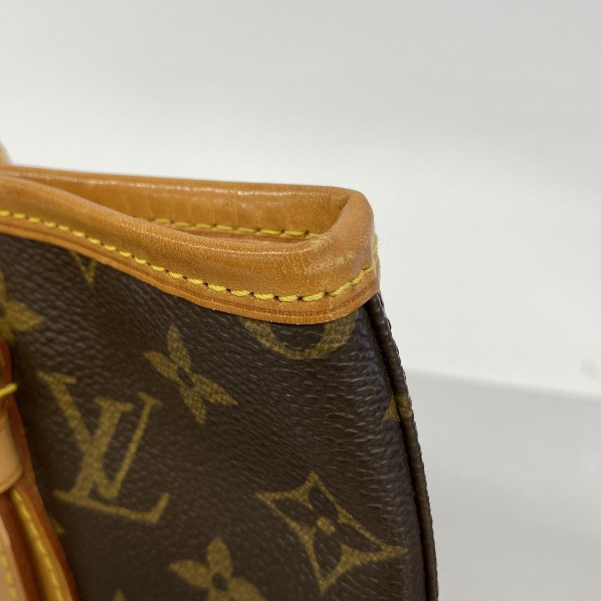 【6ec2164】ルイヴィトン トートバッグ モノグラム バケットPM M42238 ブラウン【中古】レディース 【6ec2164】ルイヴィトン トートバッグ モノグラム バケットPM M42238 ブラウン【中古】レディース