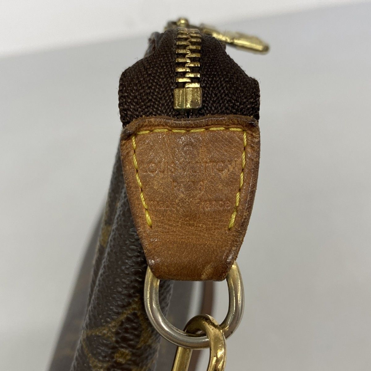 【6ec2165】ルイヴィトン ポーチ モノグラム ポシェットアクセソワール M51980 ブラウン【中古】レディース