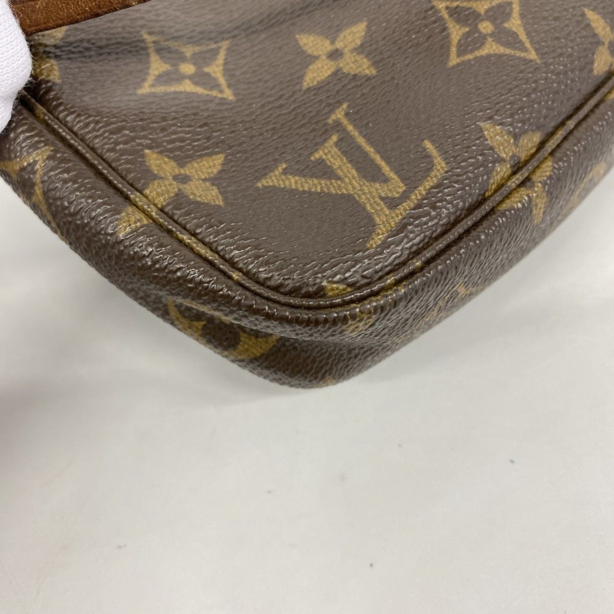 【6ec2165】ルイヴィトン ポーチ モノグラム ポシェットアクセソワール M51980 ブラウン【中古】レディース