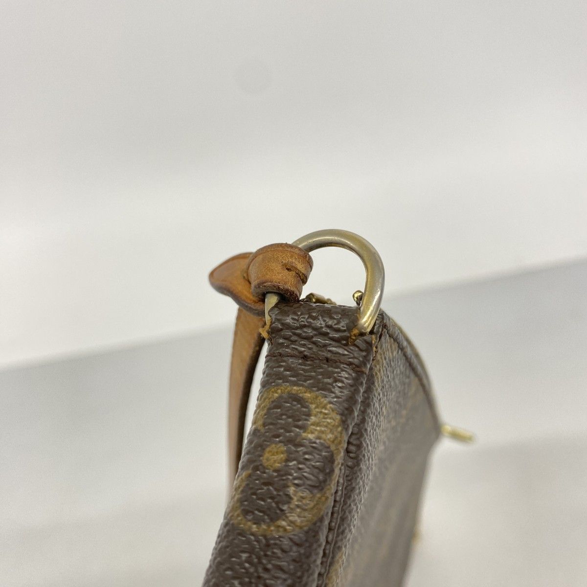 【6ec2165】ルイヴィトン ポーチ モノグラム ポシェットアクセソワール M51980 ブラウン【中古】レディース