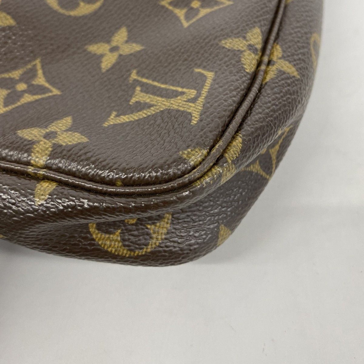 【6ec2166】ルイヴィトン ポーチ モノグラム ポシェットアクセソワール M51980 ブラウン【中古】レディース