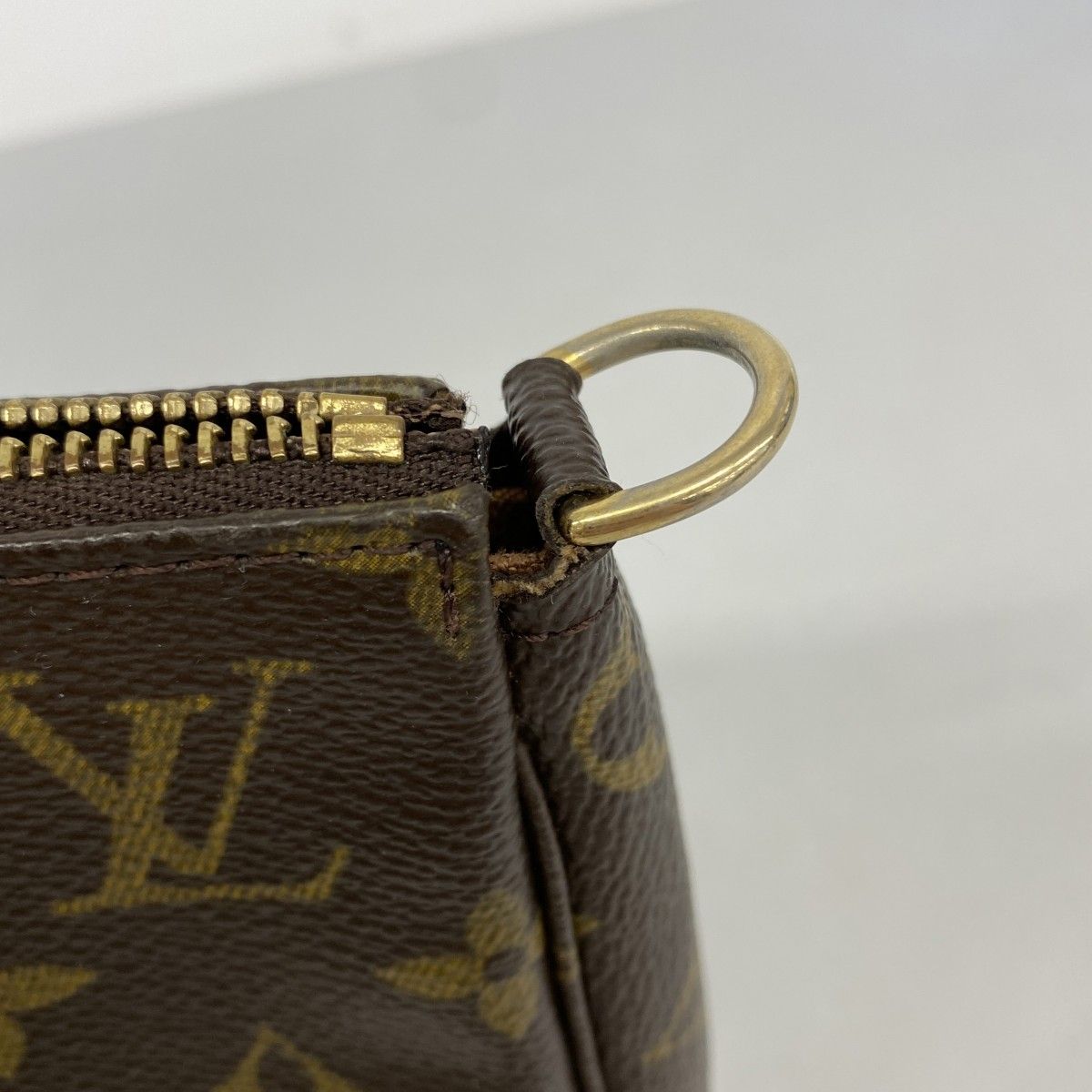 【6ec2166】ルイヴィトン ポーチ モノグラム ポシェットアクセソワール M51980 ブラウン【中古】レディース