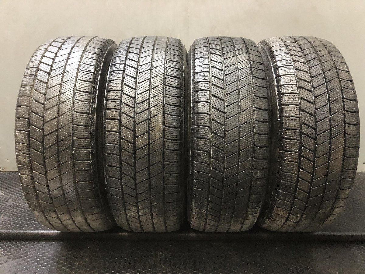 【走行短め】BS BRIDGESTONE BLIZZAK VRX3 215/60R16 16インチ スタッドレス 4本 23年製 クラウンロイヤル ヴェゼル マークX等　(KTM708)