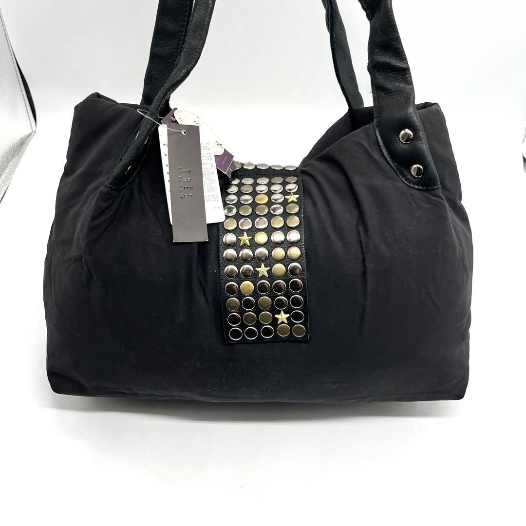 TRES earth music&ecology トレス アース コラボ スタッズ トート 