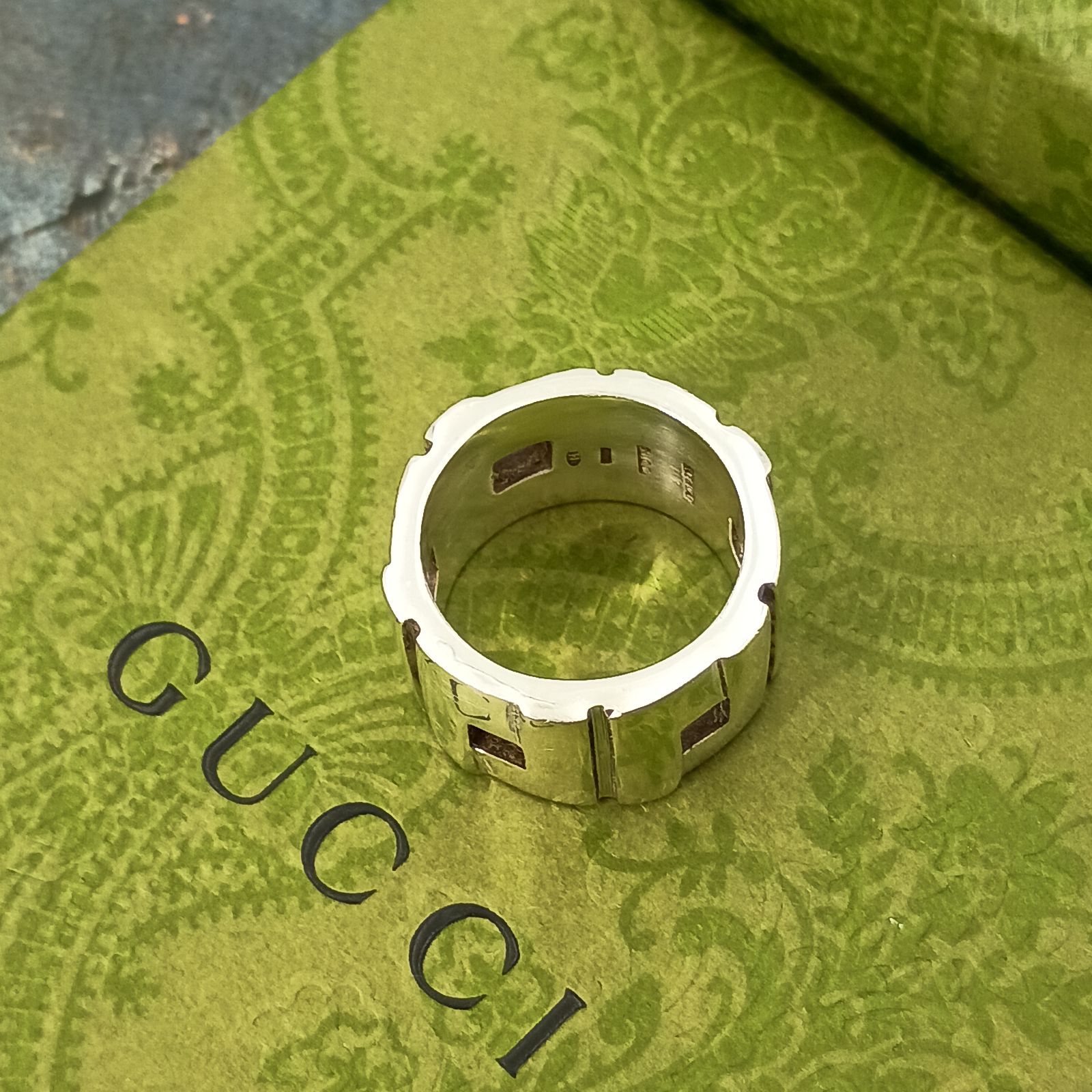 GUCCI　グッチ 　約12.5号　モダニスト リング レディース　指輪　シルバー925　オールドグッチ