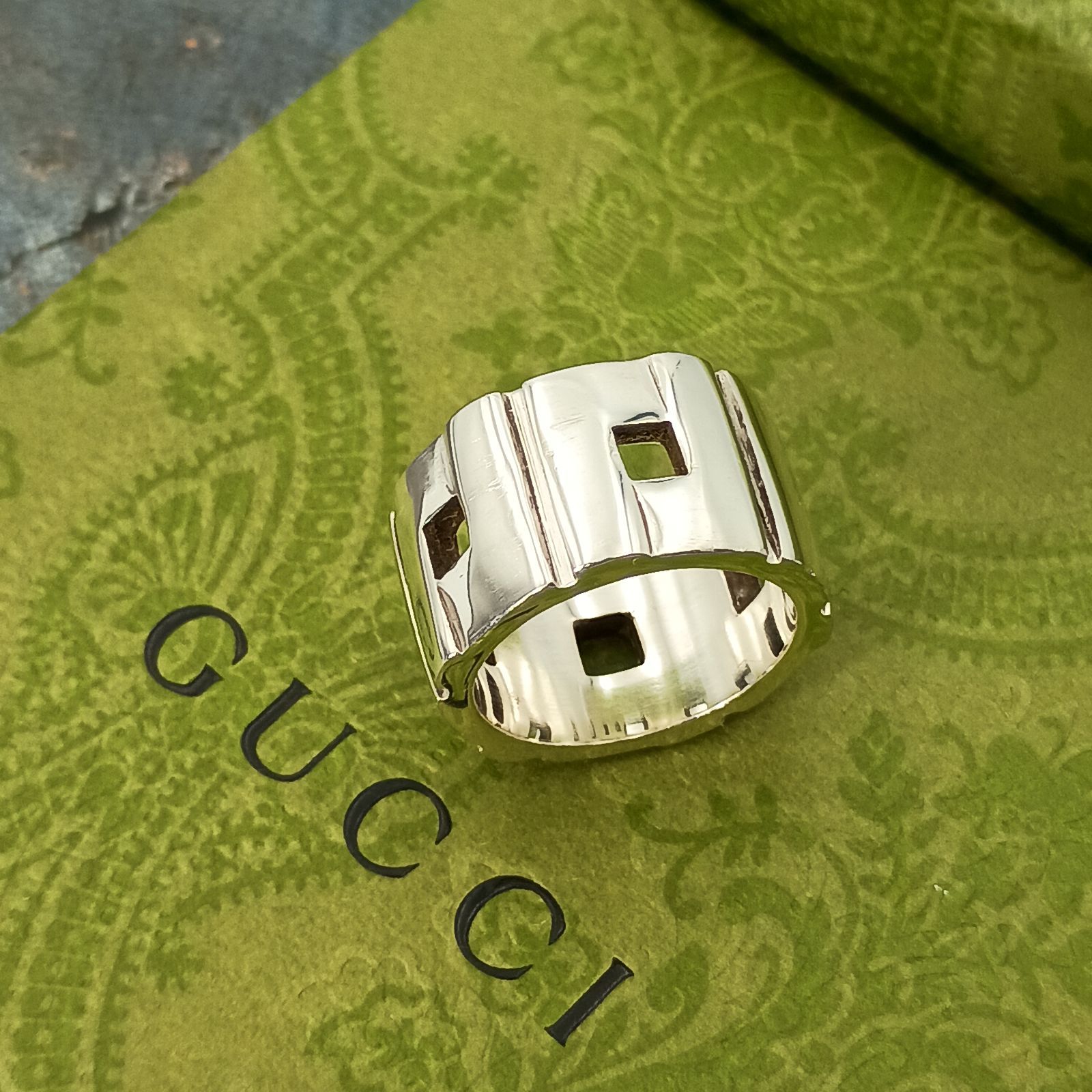 GUCCI　グッチ 　約12.5号　モダニスト リング レディース　指輪　シルバー925　オールドグッチ
