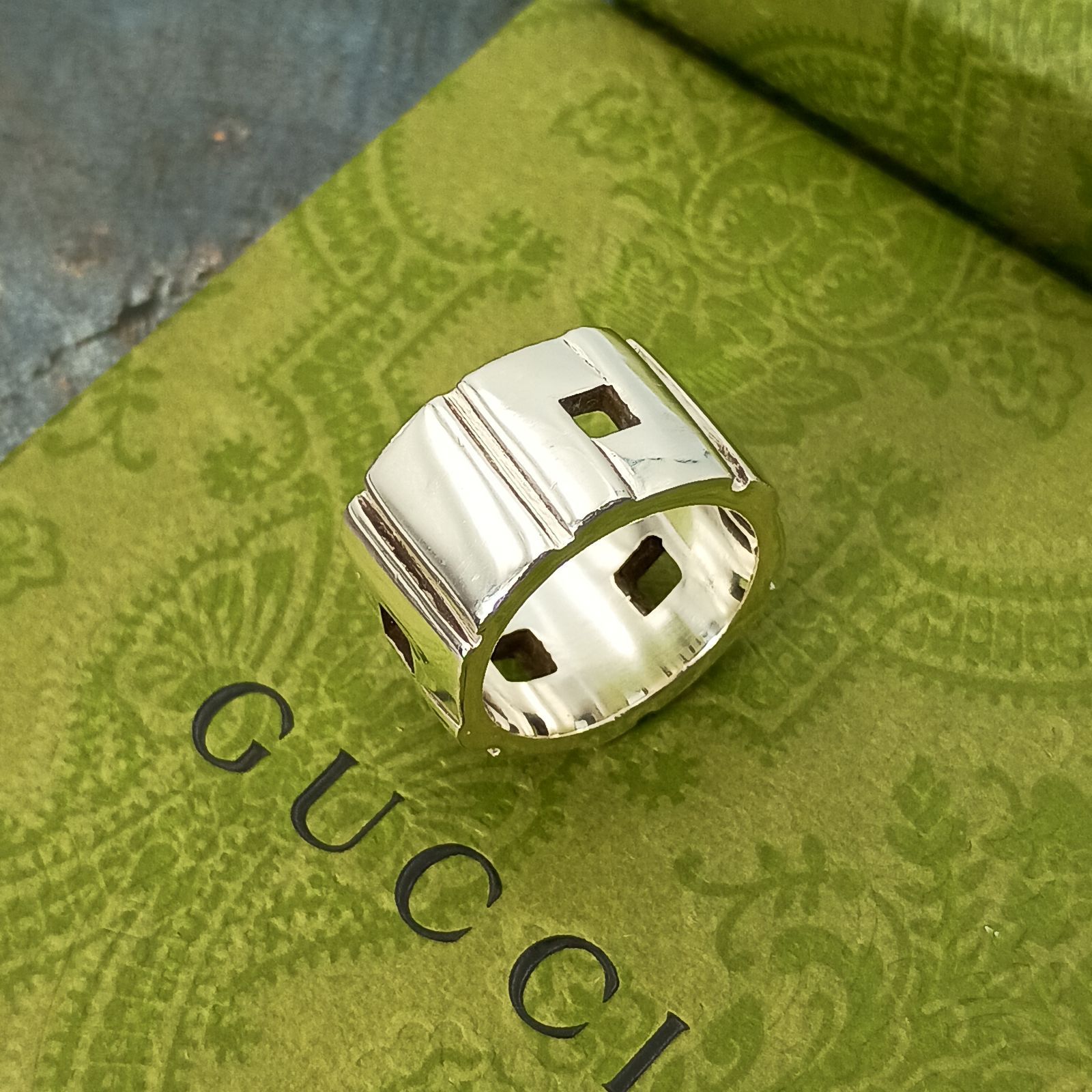 GUCCI　グッチ 　約12.5号　モダニスト リング レディース　指輪　シルバー925　オールドグッチ