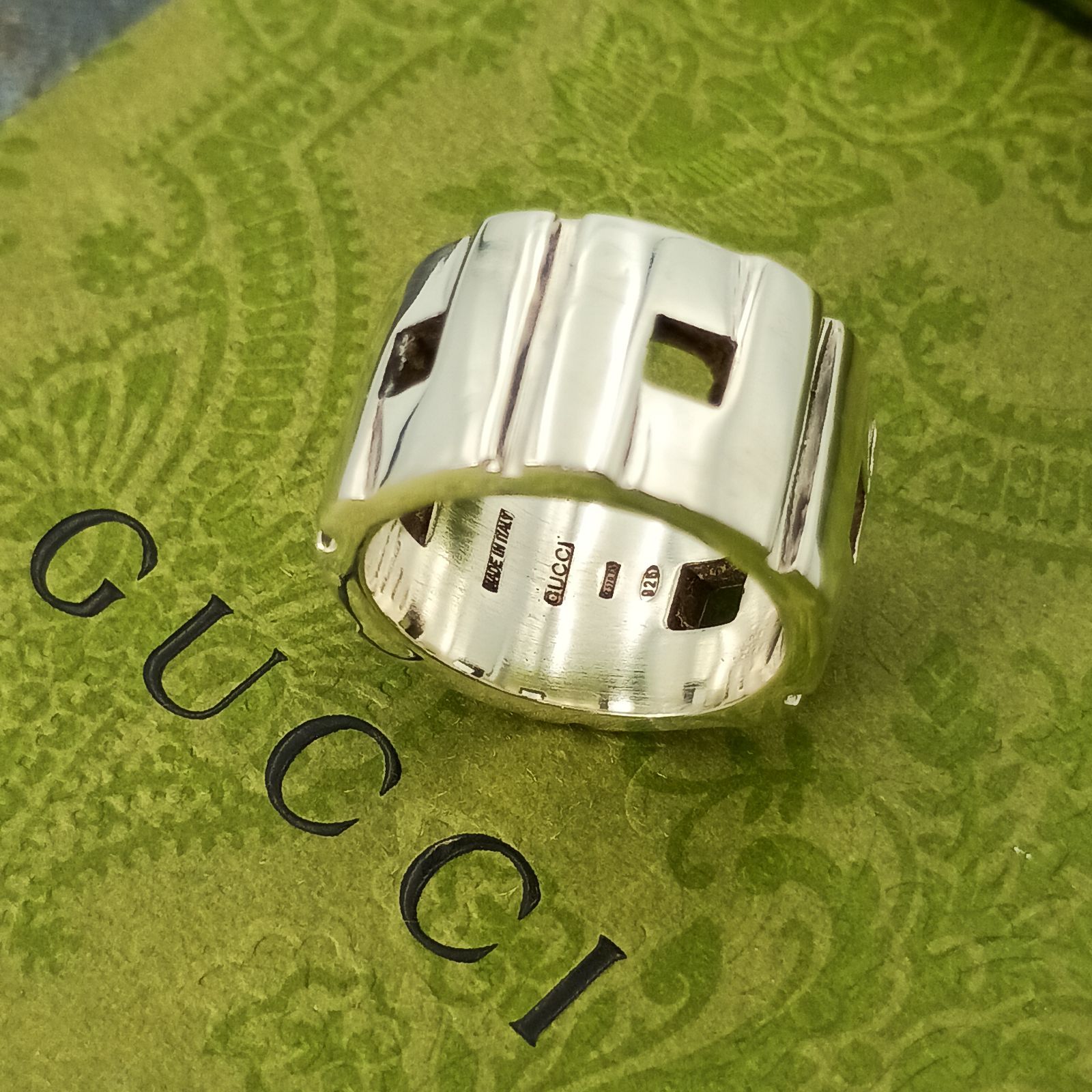 GUCCI　グッチ 　約12.5号　モダニスト リング レディース　指輪　シルバー925　オールドグッチ
