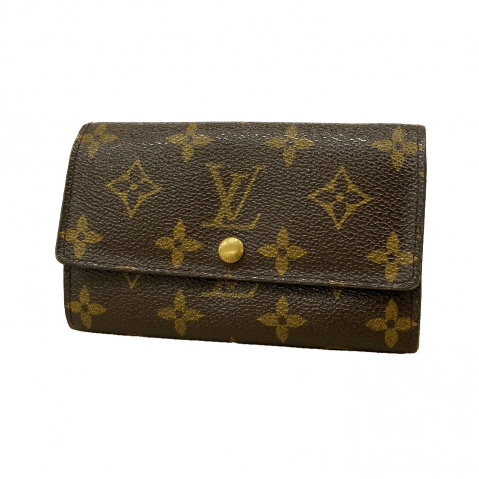 ルイ・ヴィトン(Louis Vuitton) ルイ・ヴィトン 財布・コインケース モノグラム ポルトモネジップ M61735 ブラウンメンズ レディース