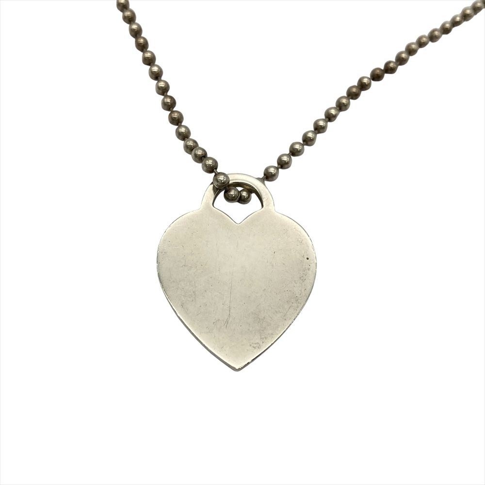 ティファニー Tiffany&Co. リターントゥ ハートタグ ボールチェーン ロング ネックレス SV925 21.8g シルバー レディース【中古】 ティファニー Tiffany&Co. リターントゥ ハートタグ ボールチェーン ロング ネックレス SV925 21.8g シルバー レディース【中古】