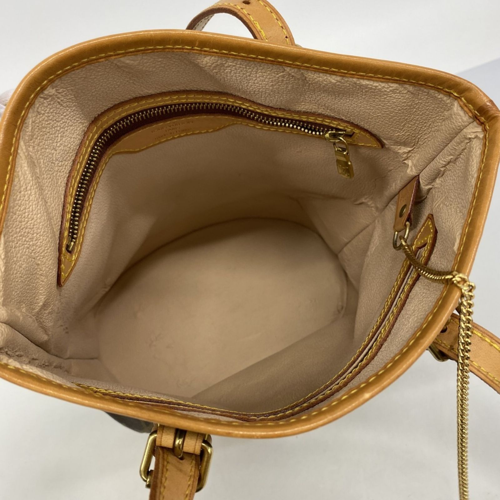ルイ・ヴィトン(Louis Vuitton) ルイ・ヴィトン トートバッグ モノグラム バケットPM M42238 ブラウンレディース