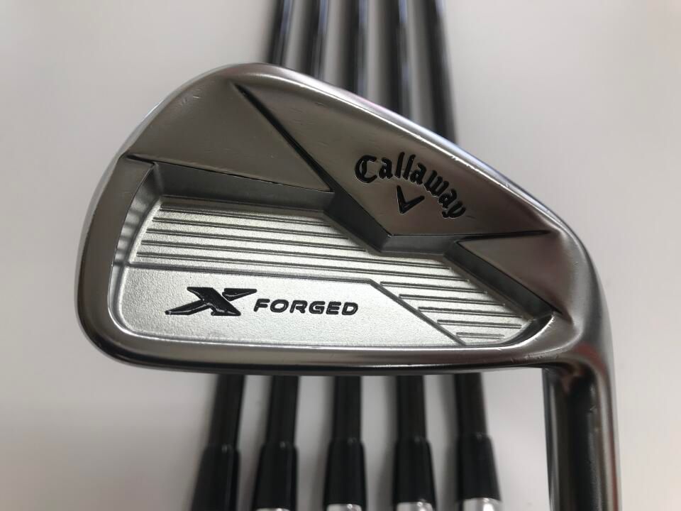 キャロウェイ　X FORGED 2018　ツアーAD　AD-75　Sフレックス　アイアンセット　中古　ゴルフドゥ！水戸店【最短即日発送】