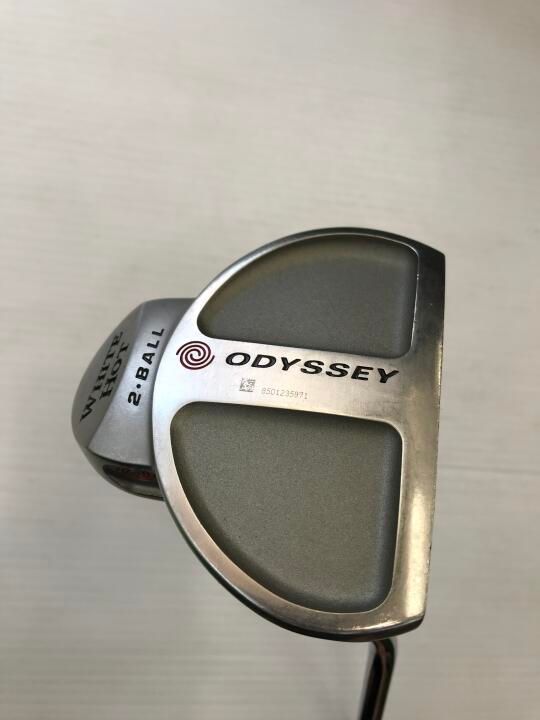 オデッセイ ホワイト ホット 2-ボール パター 中古【最短即日発送】