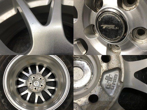 【BS BLIZZAK VRX3 185/65R15】スタッドレス【BS TOPRUN トップラン 15インチ 6J5HPCD100+43】23年製 バリ溝 170シエンタ後期等 (KTL737) 【BS BLIZZAK VRX3 185/65R15】スタッドレス【BS TOPRUN トップラン 15インチ 6J5HPCD100+43】23年製 バリ溝 170シエンタ後期等 (KTL737)