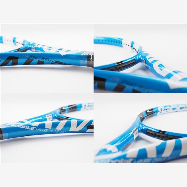 中古 テニスラケット バボラ ピュア ドライブ 107 2018年モデル (G2) BABOLAT PURE DRIVE 107 2018 (c26050237c)
