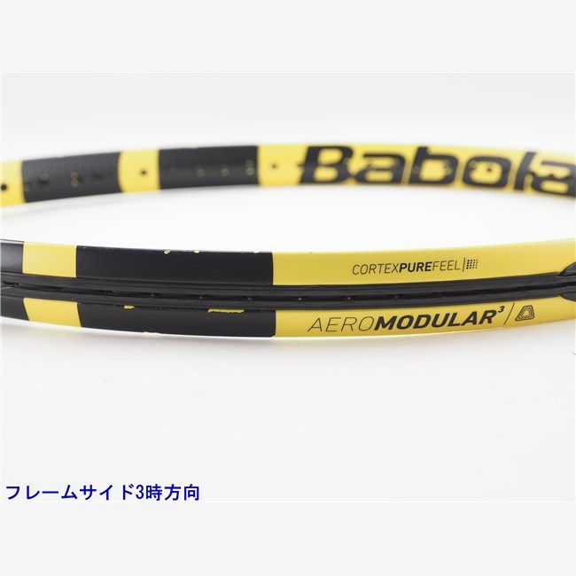 中古 テニスラケット バボラ ピュア アエロ 2019年モデル (G2) BABOLAT PURE AERO 2019 (c26050238c)