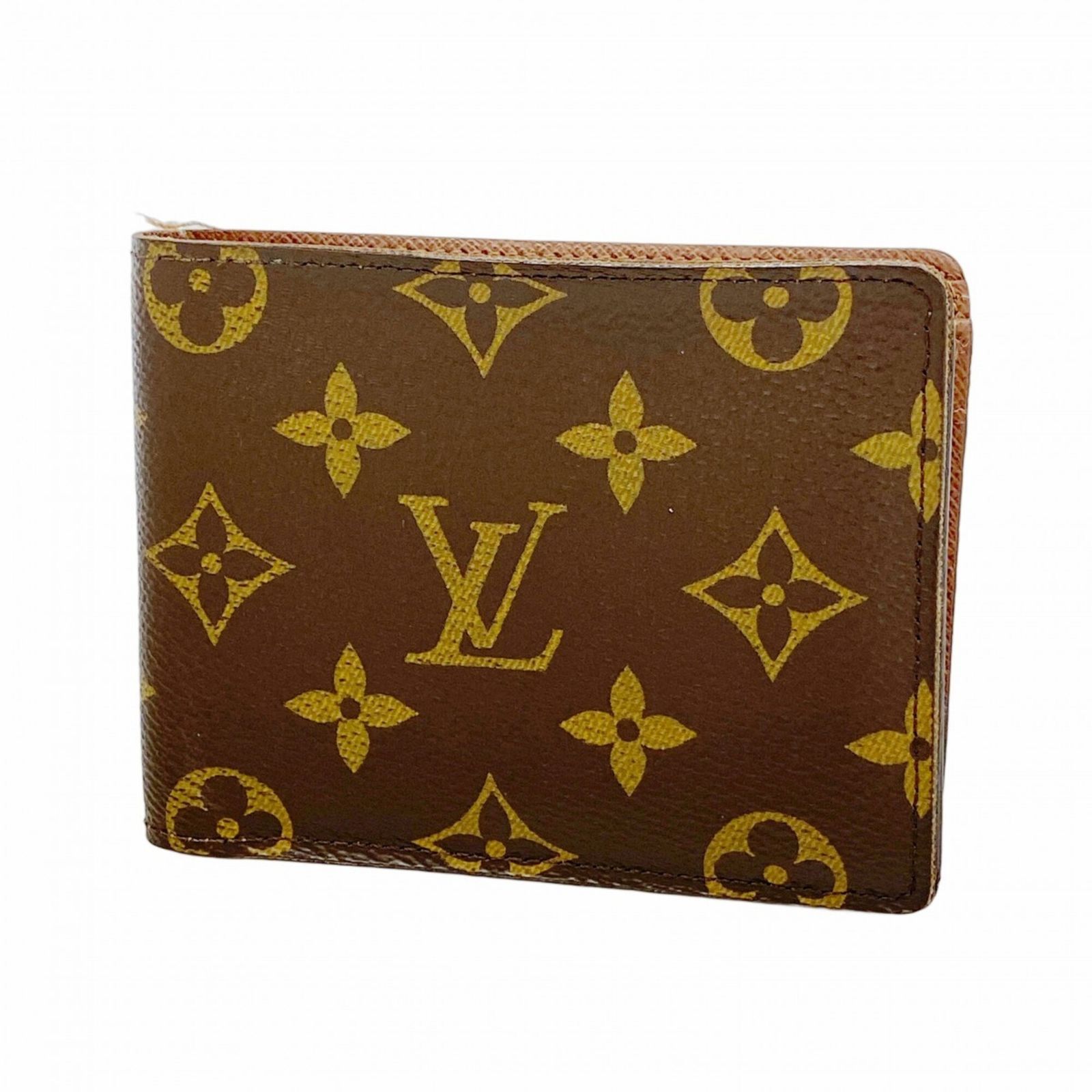 ルイ・ヴィトン(Louis Vuitton) ルイ・ヴィトン 財布 モノグラム ポルトフォイユミュルティプル M60895 ブラウンメンズ
