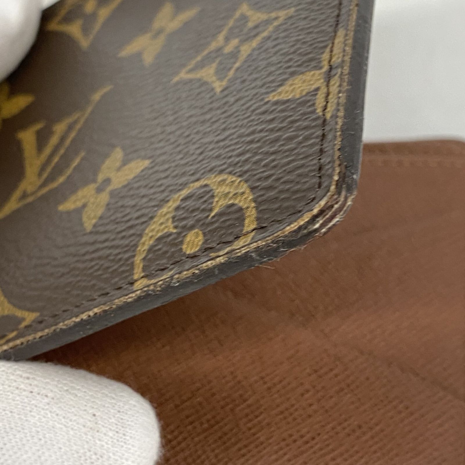 ルイ・ヴィトン(Louis Vuitton) ルイ・ヴィトン 財布 モノグラム ポルトフォイユミュルティプル M60895 ブラウンメンズ