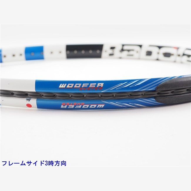 中古 テニスラケット バボラ ピュア ドライブ 107 2009年モデル (G2) BABOLAT PURE DRIVE 107 2009 (c26050240c)