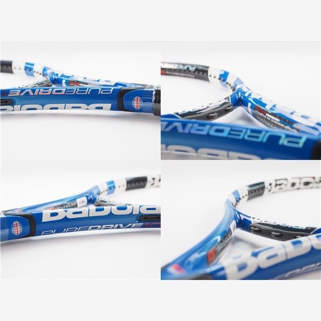 中古 テニスラケット バボラ ピュア ドライブ 107 2009年モデル (G2) BABOLAT PURE DRIVE 107 2009 (c26050240c)