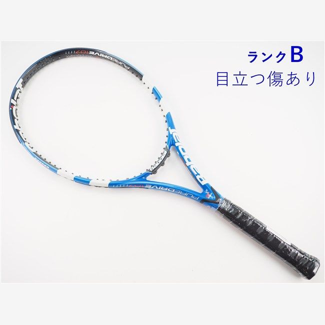中古 テニスラケット バボラ ピュア ドライブ 107 2009年モデル (G2) BABOLAT PURE DRIVE 107 2009 (c26050240c)